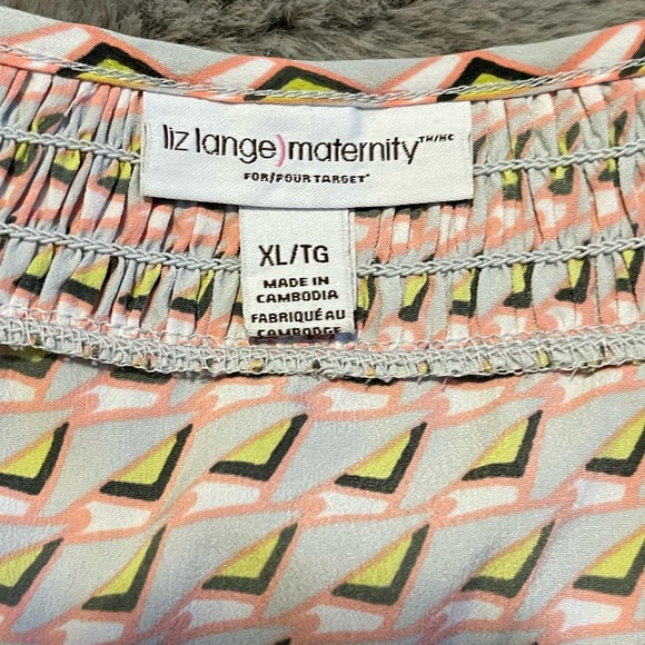 Fun Pattern Maternity Dress - Picture 9 of 11